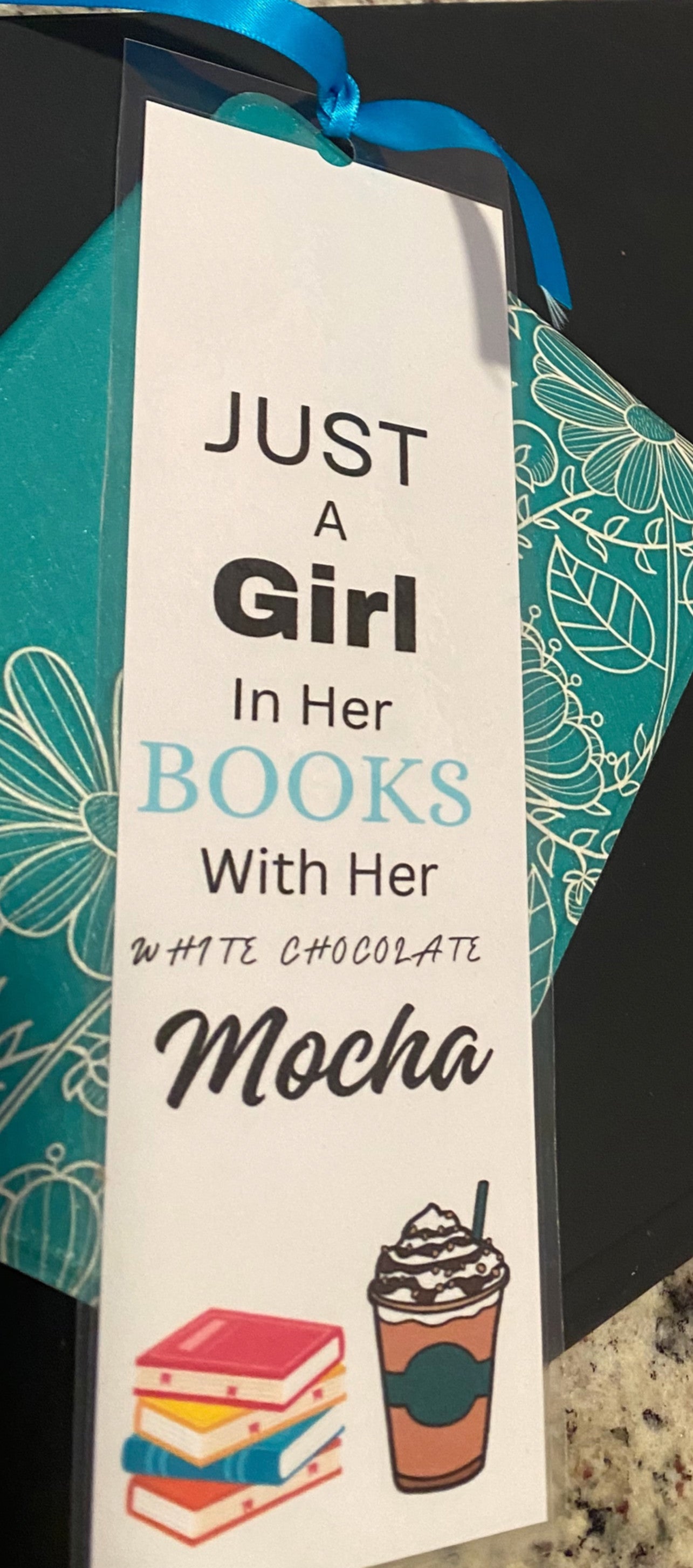 Books and White Chocolate Mocha